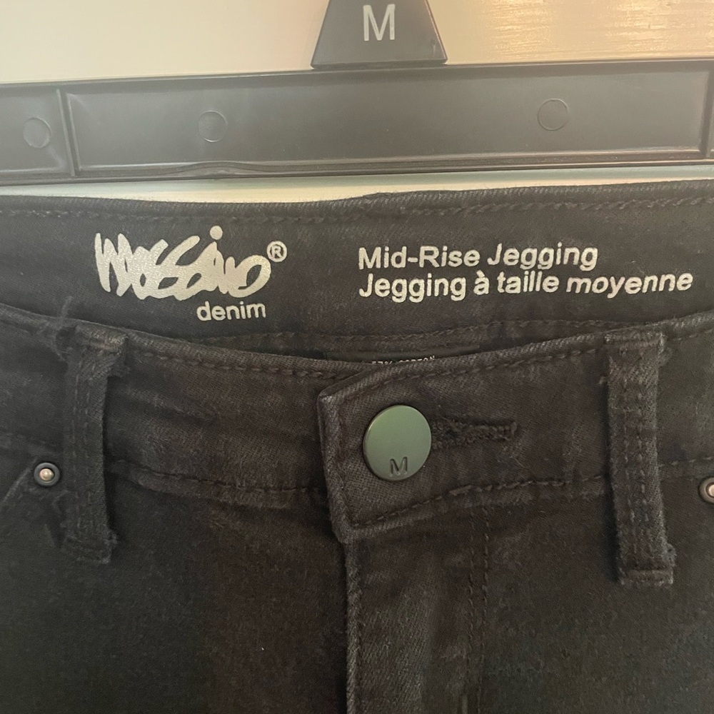 Missimo midrise jeggings black